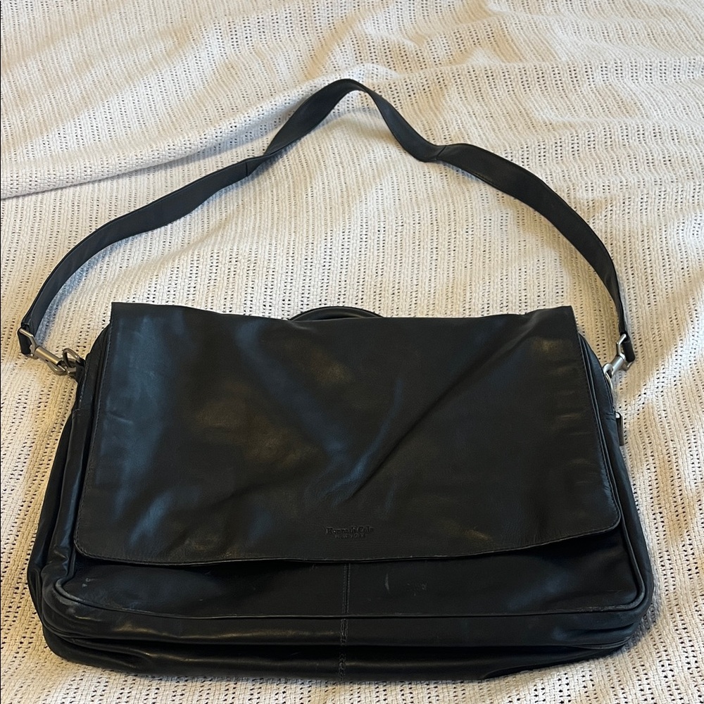 Black Kenneth Cole Leather Bag
